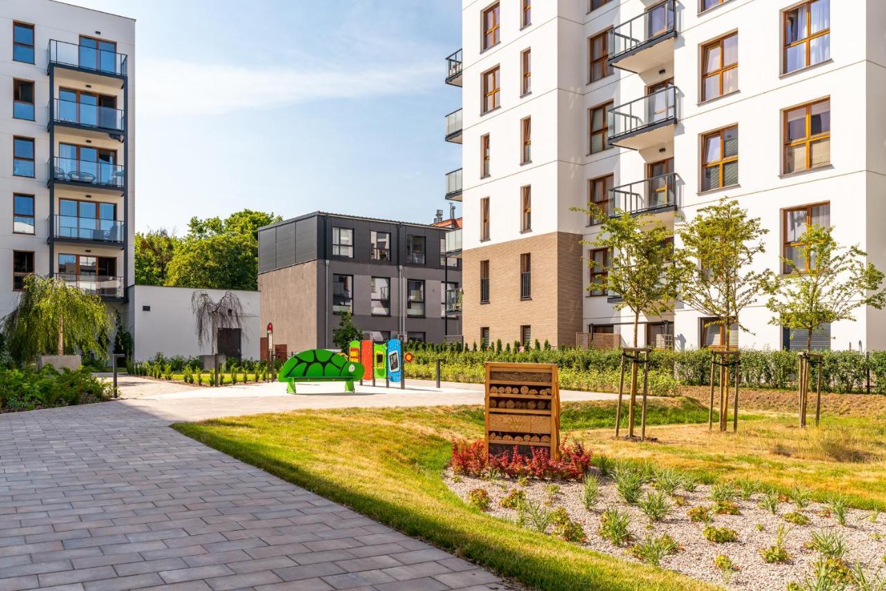 Apartamenty W Gdansku - Zajezdnia Wrzeszcz, Grudziadzka 4B Exterior foto